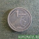 Монета 1 сантим, 1983-1993, Филиппины