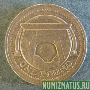 Монета 1 фунт, 2006, Великобритания