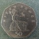 Монета 50 пенсов, 1998-2008,  Великобритания