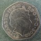 Монета 50 пенсов, 2001-2008,  Великобритания