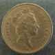 Монета 1 фунт, 1989, Великобритания