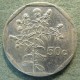 Монета 50 центов , 1991-2001,  Мальта