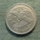 Монета 1/2 дирхем, АН1423-2002, Марокко
