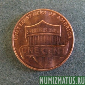 Монета 1 цент, 2010-2013, США