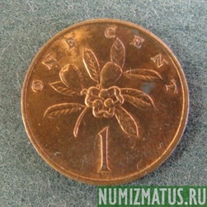Монета 1 цент, 1969-1971, Ямайка
