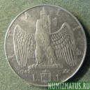 Монета 1 лира, 1939 R-1943 R, Италия