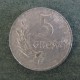 Монета 5  грошей, 1949, Польша (алюминий)