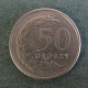 Монета 50 грошей, 1990-1995, Польша