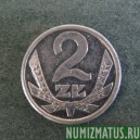 Монета 2 злотых, 1989-1990, Польша