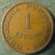 Монета 1 эскудо, 1953-1974, Мозамбик