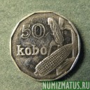 Монета 50 кобо, 2006, Нигерия