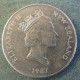 Монета 20 центов, 1986-1989, Новая Зеландия