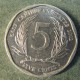Монета 5 центов, 2002-2015, Восточные Карибы