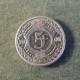 Монета 5 центов, 1989-2010, Нидерланские Антилы
