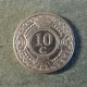 Монета 10 центов, 1989-2010, Нидерланские Антилы