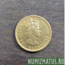 Монета 1/4 рупии, 1960-1978, Маврикий