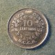 Монета 10 сантимов,  1979, Коста Рика
