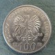 Монета 100 злотых, 1986 MW, Польша