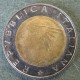 Монета 500 лир, ND(1999), Италия