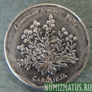 Монета 20 эскудо, 1994, Кабо Верде (растение)