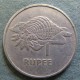 Монета 1 рупия, 1977, Сейшелы