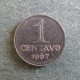 Монета 1 центаво, 1967, Бразилия