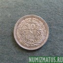 Монета 10 центов, 1926-1945 , Нидерланды