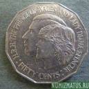 Монета 50 центов, 1981, Австралия