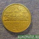Монета 25 пиастров, 1952(u), Ливан