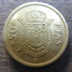 Монета 50 песет, 1975(76)-1975(80), Испания