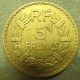Монета 5 франков, 1938-1940, Франция (бронза)