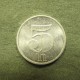 Монета 5 гелеров, 1991-1992, Чехословакия