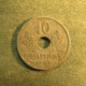 Монета 10 сантимов, Франция 1943-1944