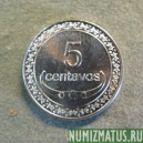 Монета 5 центаво, 2003-2006,  Тимор