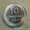 Монета 10 центаво, 2003-2006,  Тимор