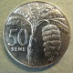 Монета 50 сене, 2002-2010, Самоа