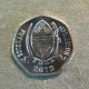Монета 5 тебе, 2013  Ботсвана