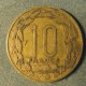 Монета 10 франков, 1961(а)-1962(а), Экваториальная Африка