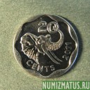 Монета 20 центов, 2011, Свазиленд