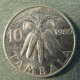 Монета 10 тамбала, 1989, Малави (магнитится)