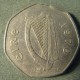 Монета 50 пенсов, 1970-2000, Ирландия