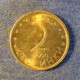 Монета 2 стотинки, 2000, Болгария ( магнитится)