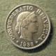 Монета 5 раппен, 1932 В -1941 В, Швейцария (магнитятся)