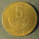 Монета 5 колонов, 1999, Коста Рика