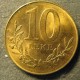 Монета 10  лек, 2009-2013, Албания ( магнитится)