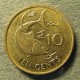 Монета 10 центов, 2007-2012, Сейшелы ( магнитная)