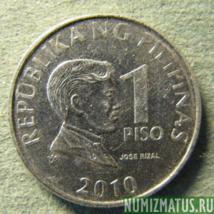 Монета 1 песо, Филиппины 2003-2015 (магнитится)