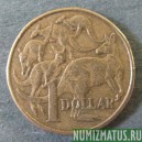 Монета 1 доллар, 1985 -1998, Австралия