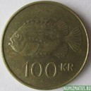 Монета 50 крон, 1987-2005, Исландия