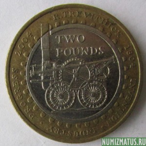 Монета 2 фунта, 2004, Великобритания
